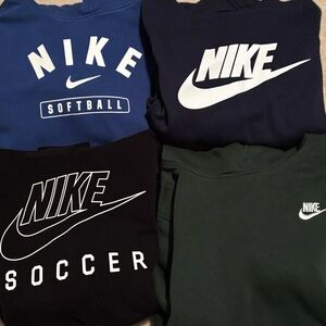 Nike Sportswear Collection in Blue, Black, and Green